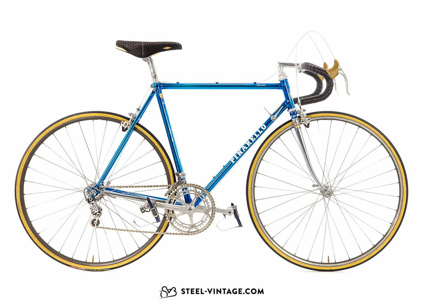 Pinarello Treviso Cromovelato Classic Road Bike 1985 - Steel Vintage Bikes