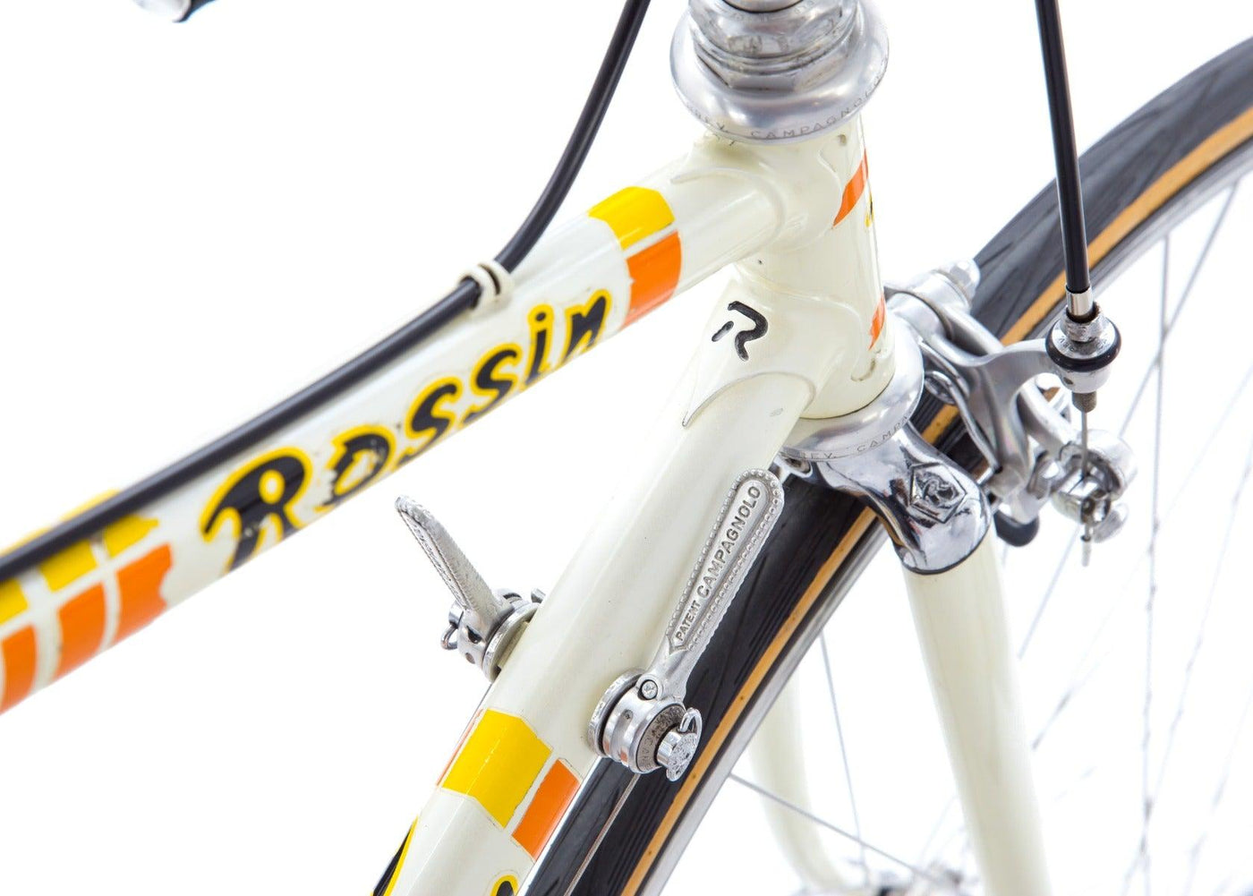 Rossin Record Pantographed Road Bicycle 1980s - Steel Vintage Bikes