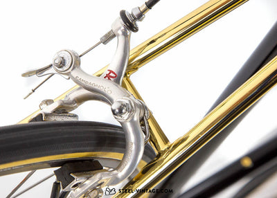 Rossin Record Oro Gold Plated Road Bike 1979 - Steel Vintage Bikes