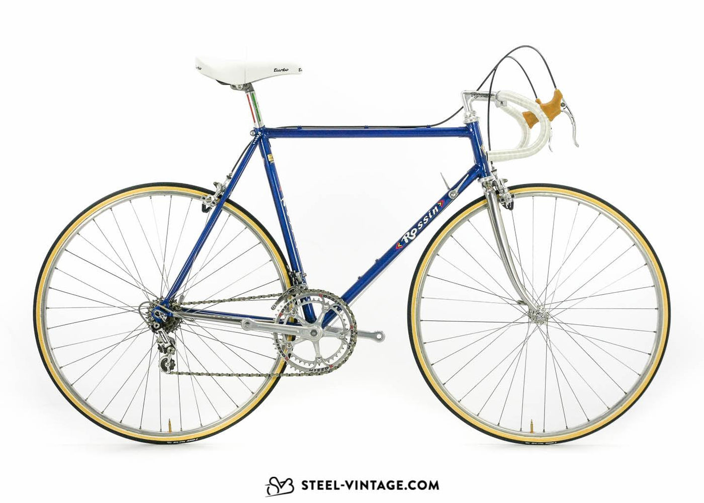 Rossin Record Pantographed Road Bike 1980s - Steel Vintage Bikes