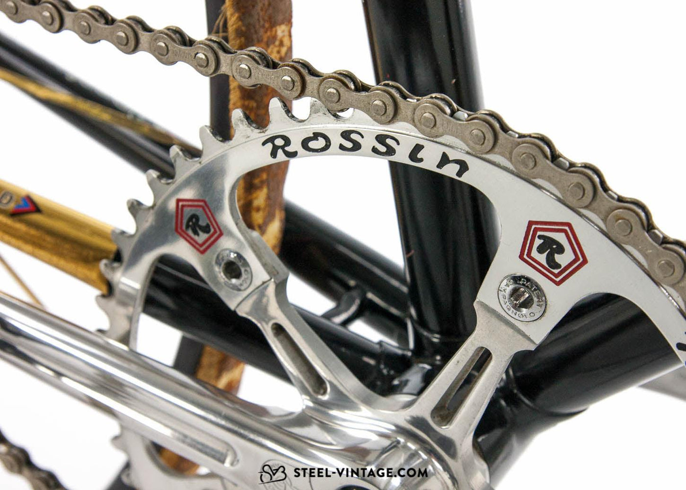 Rossin Super Record Pista Vent Noir 1980 - Steel Vintage Bikes