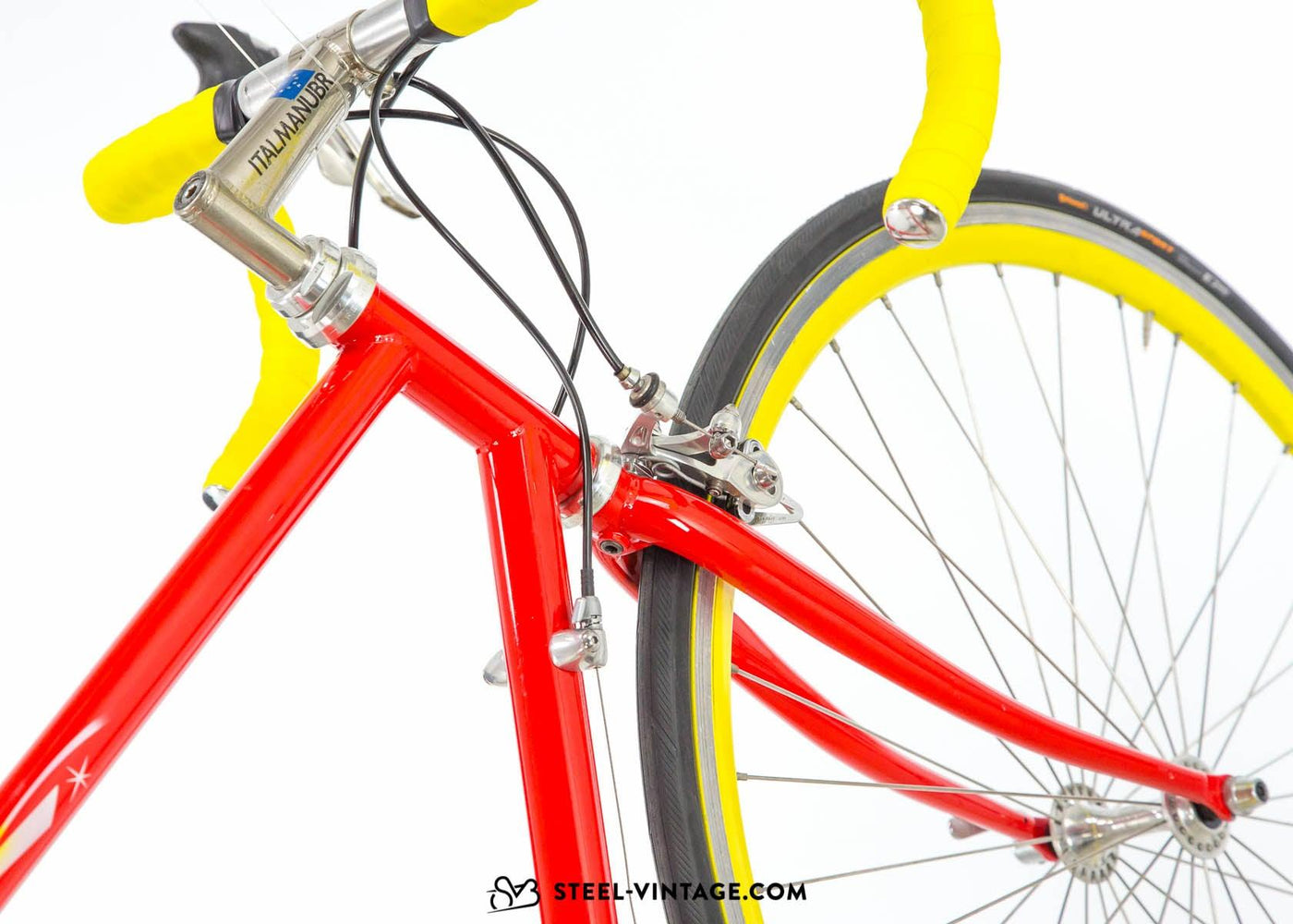 Rosso Giallo Classic Road Bike 1990s - Steel Vintage Bikes