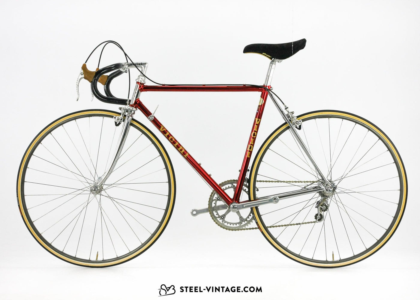 Vicini Cromovelato Classic Road Bicycle 1980s - Steel Vintage Bikes