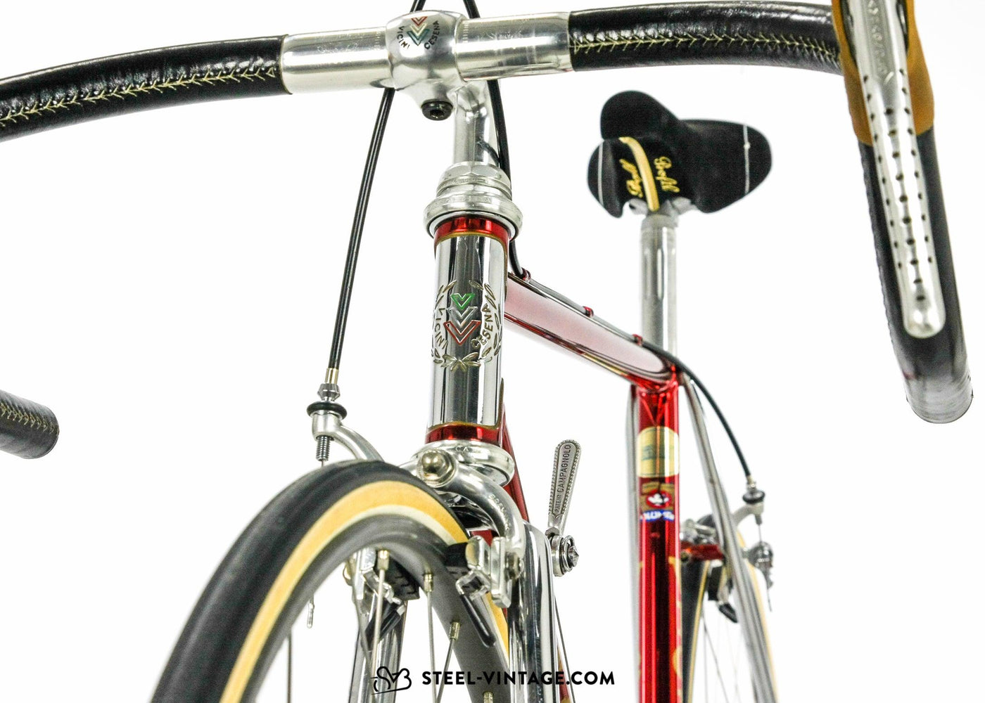 Vicini Cromovelato Classic Road Bicycle 1980s - Steel Vintage Bikes