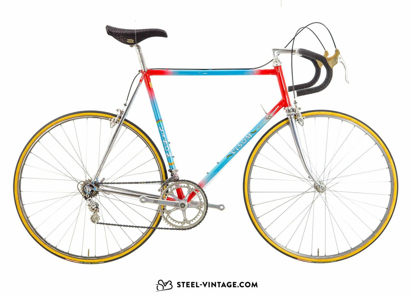 Visom Classic Steel Road Bicycle 1980s - Steel Vintage Bikes