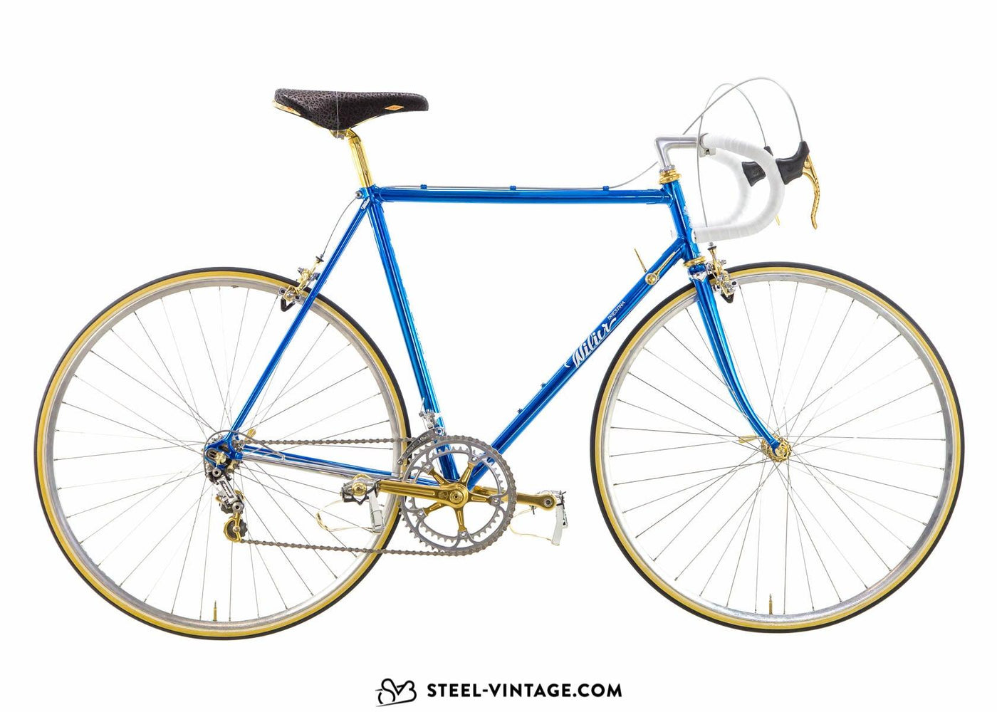 Wilier Triestina Gold Plating Bicycle 1980s - Steel Vintage Bikes